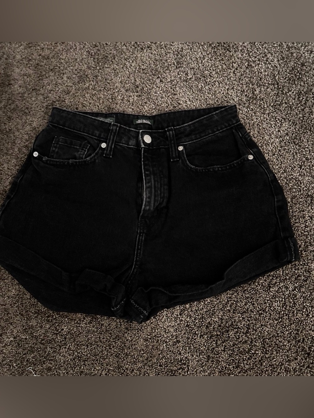 wild fable Black High Waist Shorts Size 8 0515